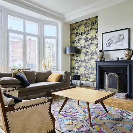 Luxueux Haussmannien - Lille - Parking Prive * Marcq-en-Baroeul