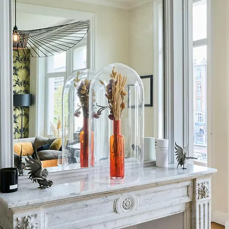 Luxueux Haussmannien - Lille - Parking Prive Appartement Marcq-en-Baroeul